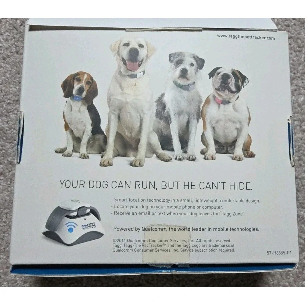 TAGG- THE PET TRACKER‎ MASTER KIT, BLUE, OPEN BOX